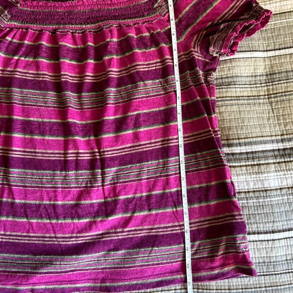 Ralph Lauren Chaps Denim Square Neck Top - Picture 5 of 9